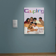 Coupling Canvas Print | Joey Tribbiani Design | TV Show Fan Art | David Schwimmer Artwork