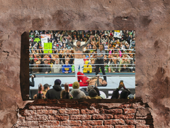 Wrestlemania 40 Premium Gloss Poster | Jey Uso Defeats Jimmy Wrestlemania 40 | Collector's Item | Wall Art Décor | Wrestling Fans Gift | Limited Edition Merch