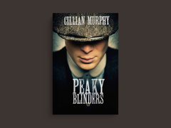 Peaky Blinders Canvas Print | Tommy Shelby Design | TV Show Art Decor