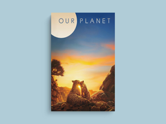 Our Planet Canvas Print | Wildlife Documentary | David Attenborough Tribute Art