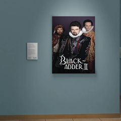 Blackadder II Canvas Print | Edmund Blackadder Design | Classic British TV Show Art | Rowan Atkinson Wall Decor