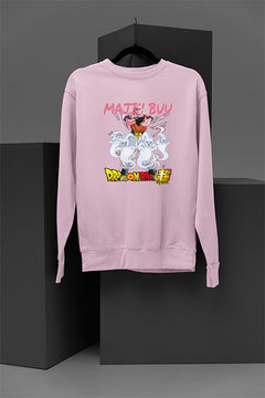 Majin Buu Dragon Ball Z Sweatshirt | Anime Lover Apparel | Vintage Anime Character Gear