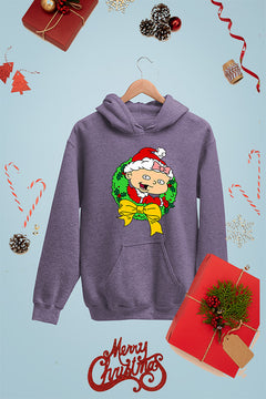 KIDS UGLY: Lil DeVille Retro Christmas Hoodie | Rugrats Lil from the