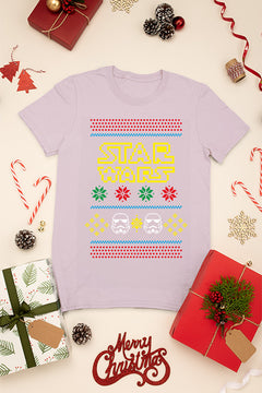 KIDS UGLY Galactic Christmas: Star Wars Logo & Storm Troopers | Retro Kids Style |