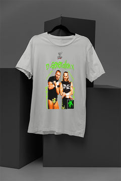 DX WWE Vintage Attitude Era T-Shirt | WWE Wrestling Rebel Merch | 90s Wrestling Icon Apparel