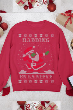 UGLY Santa Dabbing Christmas Cheer | Festive Dabbing Santa | Retro Dabbing