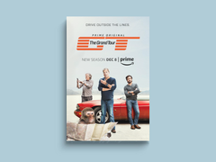 The Grand Tour Canvas Print | Jeremy Clarkson | Richard Hammond | James May | TV Show Design