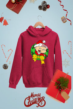 KIDS UGLY: Lil DeVille Retro Christmas Hoodie | Rugrats Lil from the