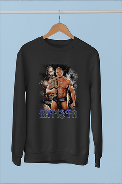 Batista WWE Sweatshirt | The Animal Unleashed | Retro Era Wrestling Apparel | WWE Superstar