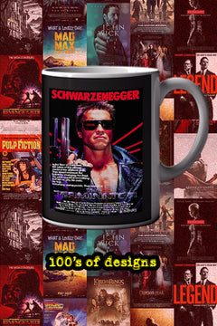 The Terminator 11oz Mug | Film Memorabilia | Arnold Schwarzenegger Design