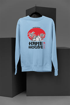 Kame House Graphic Sweatshirt | Anime Inspired Sweater | Goku Fans Gift | Dragon Ball