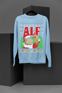 "UGLY Alf from ALF Show Dressed as Santa | 80s TV Icon | Christmas