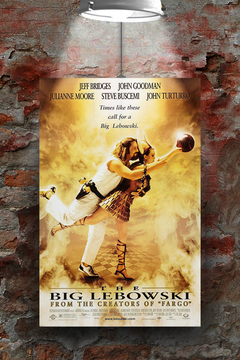 The Big Lebowski Jeff Bridges Premium Gloss Poster | Film Memorabilia Art Print | Movie Fan Decor Gift