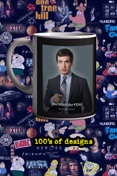 Nathan for You 11oz Mug - Nathan Fielder | TV Show Poster Design | Comedy Central Collectible