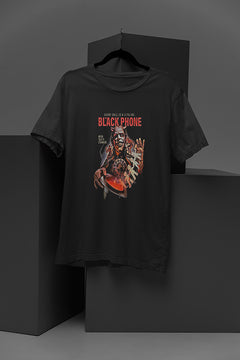 Horror The Black Phone | Creepy Halloween T-Shirt | Scary Movie Fan Gift | Spooky Film Tee | Vintage Horror Shirt | Halloween