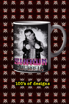 Shawn Michaels 11oz Mug | Pro Wrestling Legend Design | Collector's Item