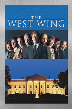 The West Wing Bartlet Sheen Premium Gloss Poster | TV Show Design | Unique Wall Decor | Vintage Poster | Political Drama Art