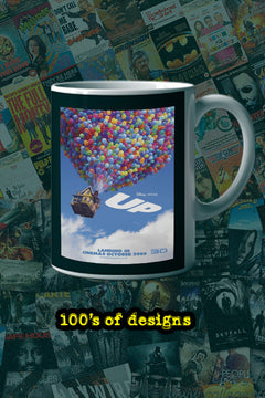 Up 11oz Mug featuring Film Memrobillia Up Poster | Adventure | Pixar | Ellie | Carl | Movie Collectible