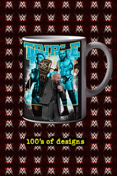 Triple H 11oz Mug featuring Pro Wrestling Legend | WWE Collector's Item | Wrestling Fan Gift | Wrestling Memorabilia