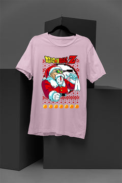 UGLY Roshi Christmas Chaos | Dragon Ball Z Santa Shirt | Festive Anime Wear | Retro Anime