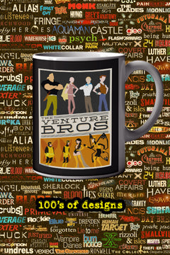 The Venture Bros 11oz Mug featuring Hank and Dean Venture | TV Show Design