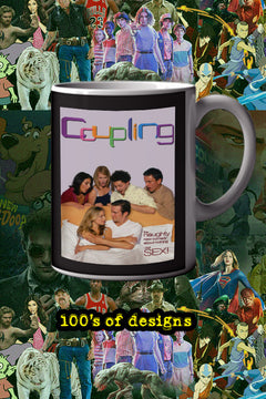 Coupling 11oz Mug | TV Show Merchandise | British Sitcom Design | Comedy Series | Retro Poster Design | Ideal Gift