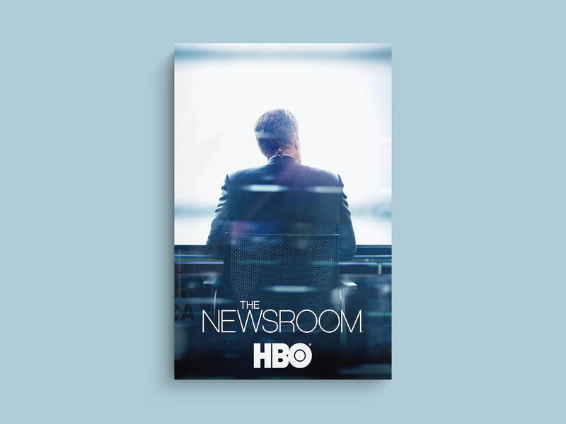 The Newsroom Canvas Print | Jeff Daniels Design