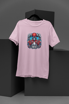 "Marvel-inspired | Spectacular Spiderman Skull Suit T-shirt | Graphic Tee for Superhero Fans"