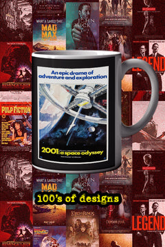 2001 A Space Odyssey 11oz Mug Featuring Keir Dullea | Film Memorabilia Design