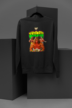 ULTIMATE WARRIOR WWE Sweatshirt | Iconic 80s Wrestling Legend | Retro Merchandise