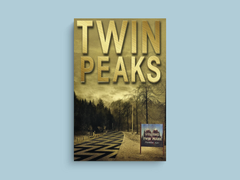 Twin Peaks Canvas Print | David Lynch | TV Show Art | Kyle MacLachlan Decor