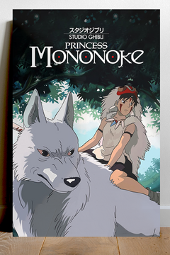 Princess Mononoke Gloss Poster | Studio Ghibli | Film Fan Gift | Anime Wall Art | Japanese Animation Print