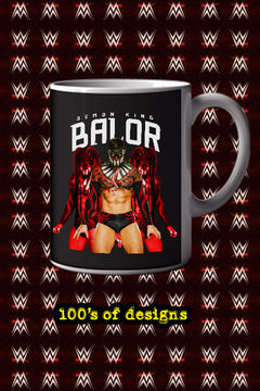 DEMON KING BALOR 11oz Mug | WWE Finn Balor | Wrestling Fan Gift | Collectible Memorabilia