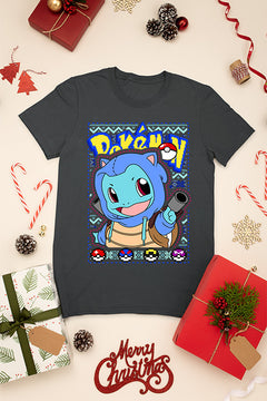KIDS UGLY Christmas Squirtle from Pokemon | Kids Christmas Ugly Design | Limited Edition