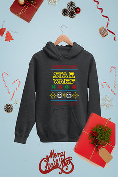 KIDS UGLY Galactic Christmas: Star Wars Logo & Storm Troopers | Retro Kids Style |