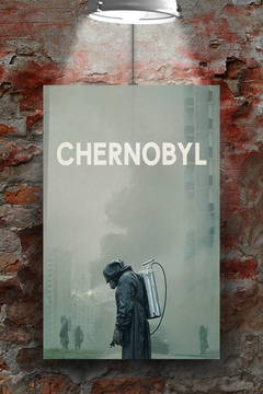 Chernobyl | Jared Harris Gloss Poster | TV Show Disaster Design