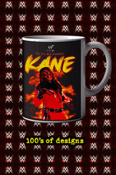 KANE 11oz Mug | Pro Wrestling Superstar KANE | WWE Icon Coffee Cup