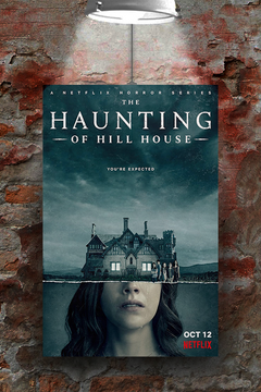 The Haunting of Hill House | Premium Gloss Poster | Netflix TV Show Design | Haunting of Hill House Decor | Olivia Crain Poster | Luke Crain Wall Art | Nellie Crain Print | Steve Crain Art | Shirley Crain Home