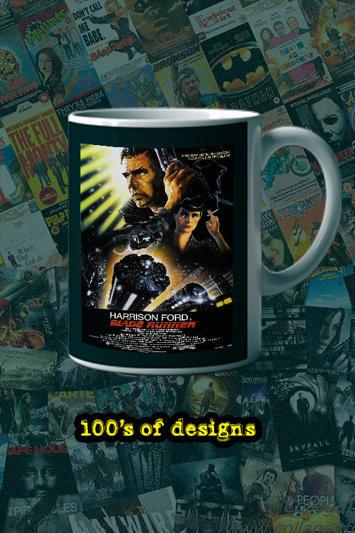 Blade Runner 11oz Mug | Film Memorabilia | Harrison Ford Sci-Fi Design