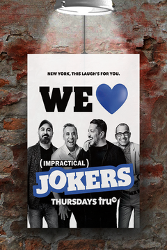 Impractical Jokers Sal Poster | TV Show Fan Art Print | Comedy Series Memorabilia | Joe Gatto Gift | Trendy Home Decor | Murr TV Show Merch | Q Wall Art | Impractical Jokers Collectible | Joker Fans Gift