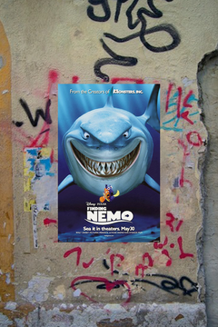 Finding Nemo Gloss Poster ft. Ellen DeGeneres | Film Memorabilia | Home Decor Art Print