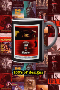 Dial M for Murder 11oz Mug - Grace Kelly | Ray Milland | Film Memorabilia Design