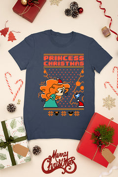 KIDS UGLY Christmas Princess | Festive Kids Ugly Sweater Design | Vintage Holiday Cheer