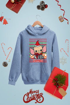 KIDS UGLY Dumbo's Jolly Christmas | Vintage Dumbo | Kids Ugly Hood