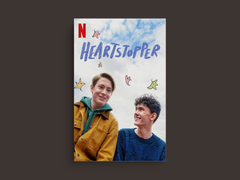 Heartstopper Canvas Print featuring Nicholas and Charlie | TV Show Fan Art