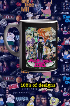 Mob Psycho 100 11oz Mug | Anime Mug | TV Show Merch | Shigeo Kageyama Mug | Cartoon Coffee Cup