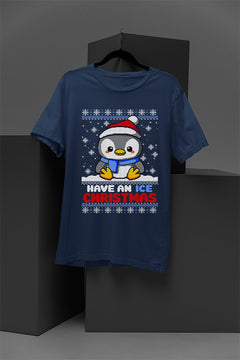 UGLY Penguin, Have an Ice Christmas | Christmas Ugly Design | Penguin Era | Holiday Shirt