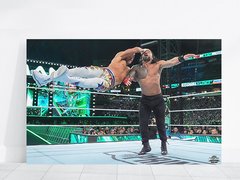 Wrestlemania 40 Canvas Print | Cody Rhodes And Roman Reigns Cody Cutter Design | Perfect Wrestlemania 40 Memorabilia