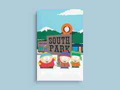 South Park Canvas Print Stan Marsh | Kyle Broflovski | TV Show Wall Art