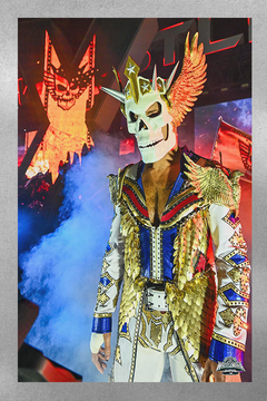 WWE Wrestlemania 40: Cody Rhodes Entrance Gloss Poster | Wrestlemania 40 Cody Rhodes Design | Premium Wrestlemania 40 Art Print